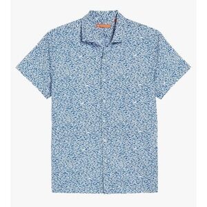 Tori Richard Mens 2XL Shark Print Cotton Lawn Button‎ Down Shirt